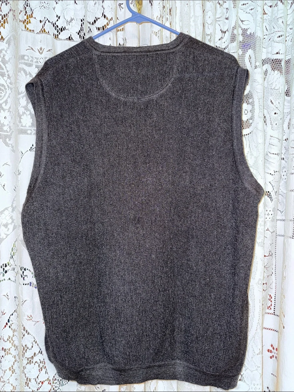 Johnnie Walker alpaca blend vest